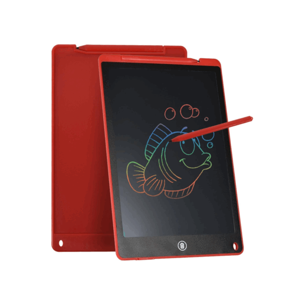 12'' LCD Erasable Writing Tablet Drawing Board For Kids And Adult Red