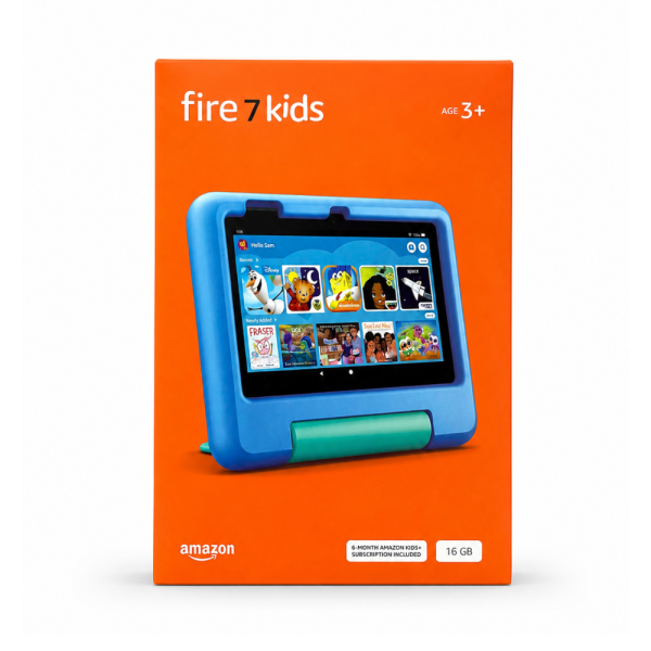 Amazon Fire 7 Kids Tablet Blue 16GB 12th Gen 2GB RAM