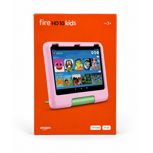 Amazon Fire HD 10 Kids Tablet 3GB RAM 32GB Pink Case