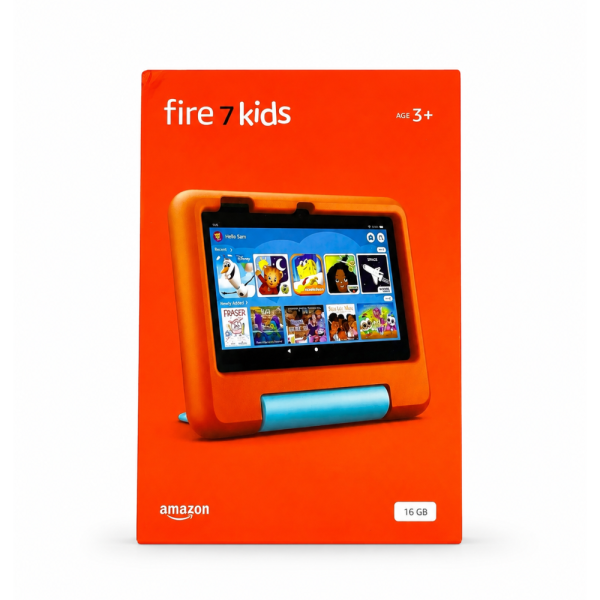 Amazon Fire 7 Kids Tablet Red 16GB 12th Gen 2GB RAM