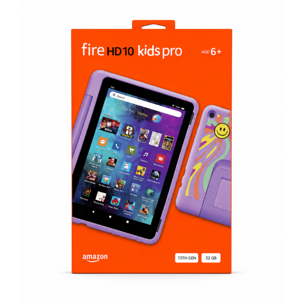Amazon Fire HD 10 Kids Pro 32GB 13th Gen Happy-day Color