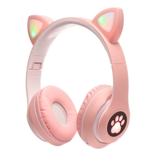Kids Cat-Ear Bluetooth Headphone
