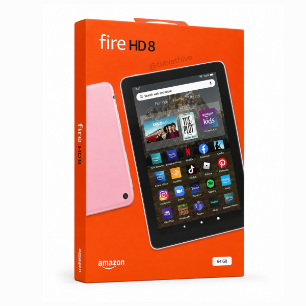 Amazon Fire HD 8 (12th Gen) – 64GB | Pink