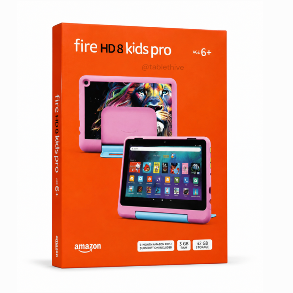 New Fire HD 8 Kids Pro Tablet 32gb, 12th Gen - 2024 Release - Jungle Cat